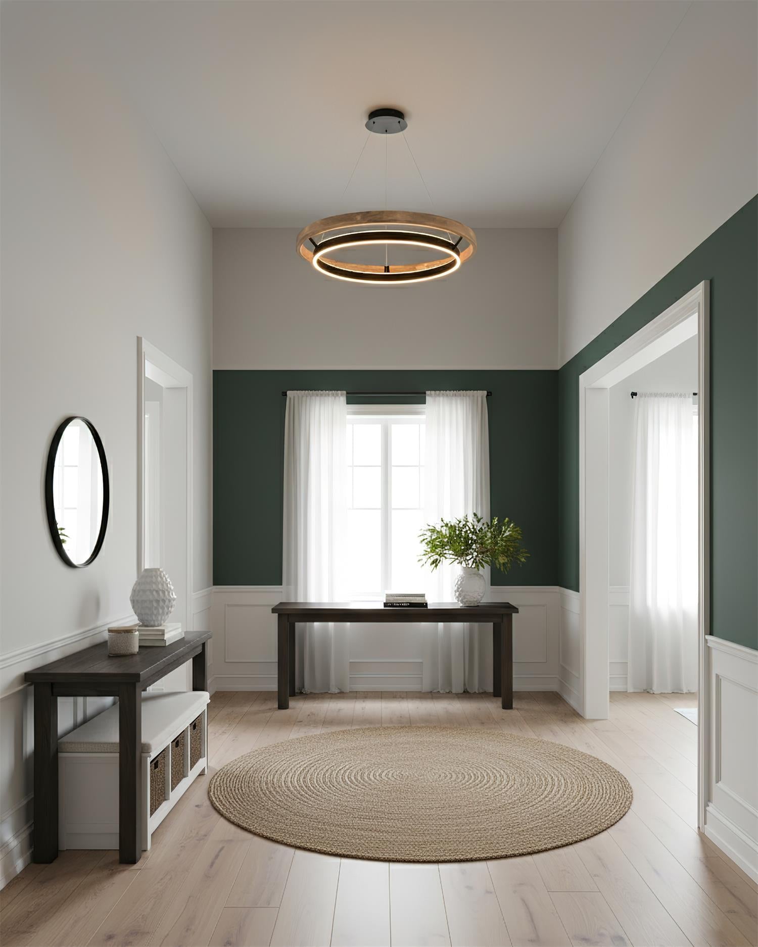 Horizon Modern Concentric Ring Chandelier
