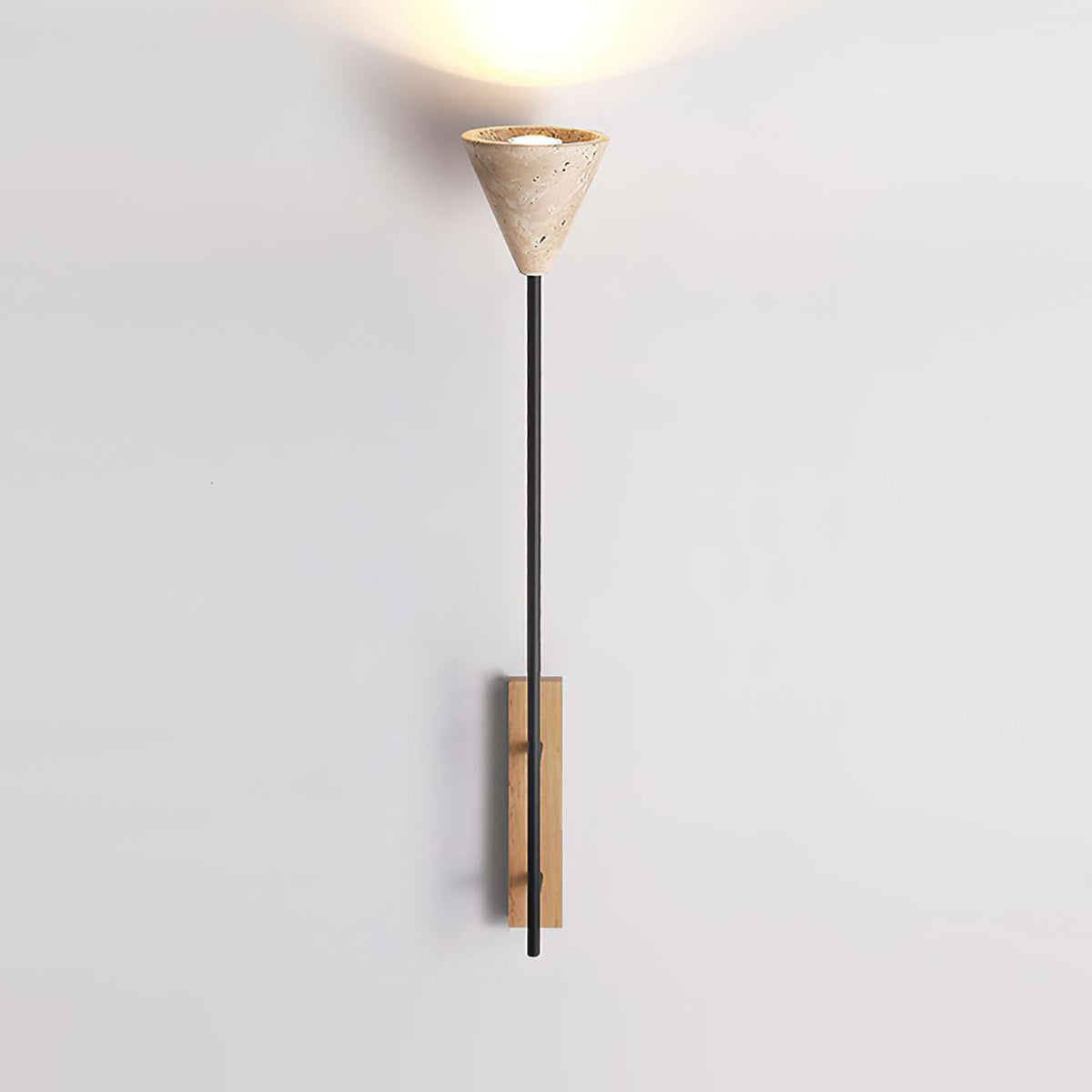 Halvo Wabi-Sabi Travertine Wall Light