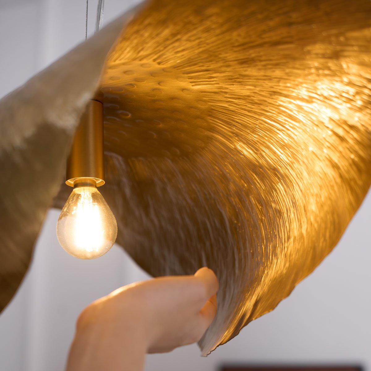 Hammered Pendant Light - Blowlighting