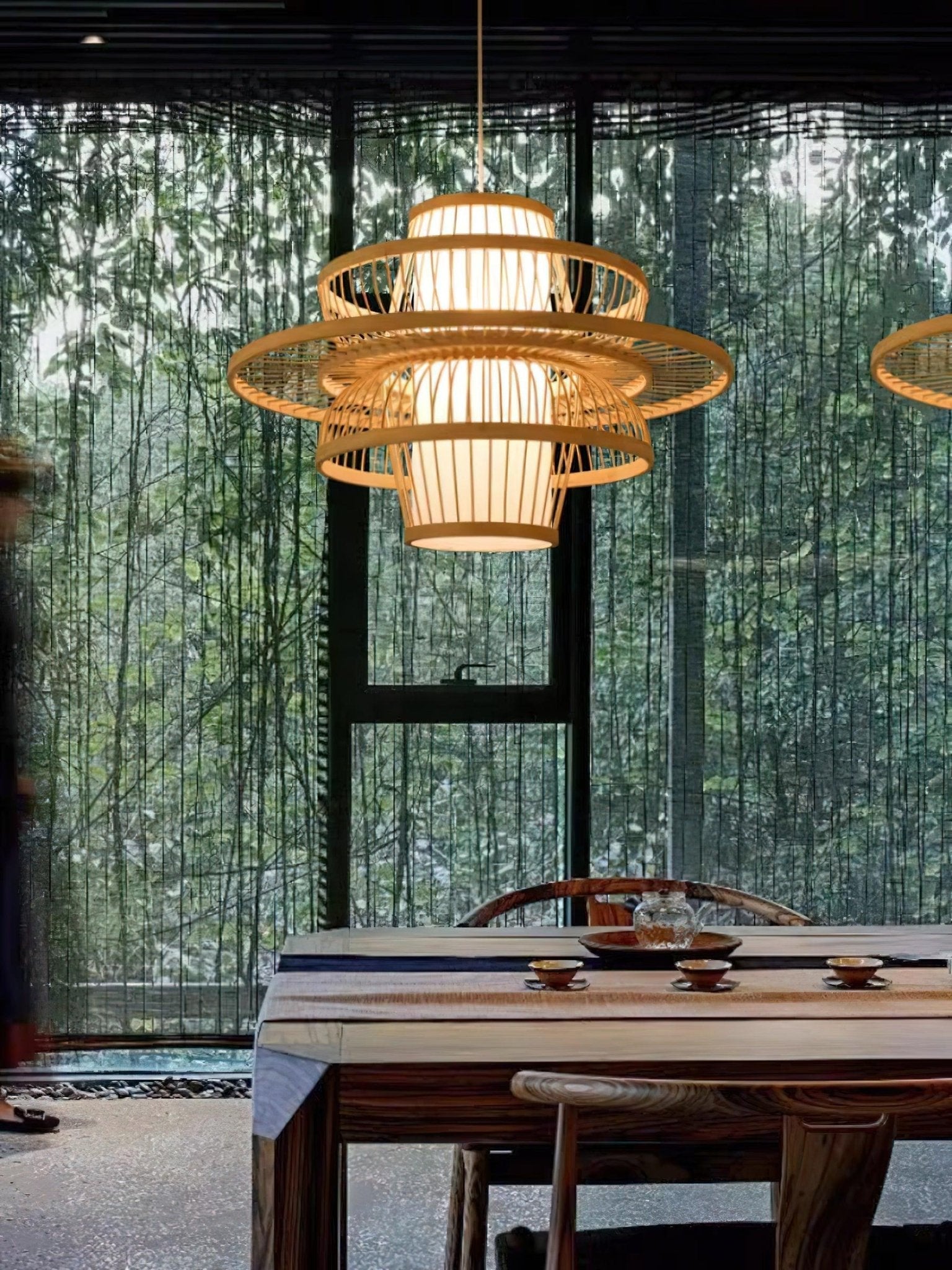 Handmade Sigyn Bamboo Pendant Lamp - Blowlighting