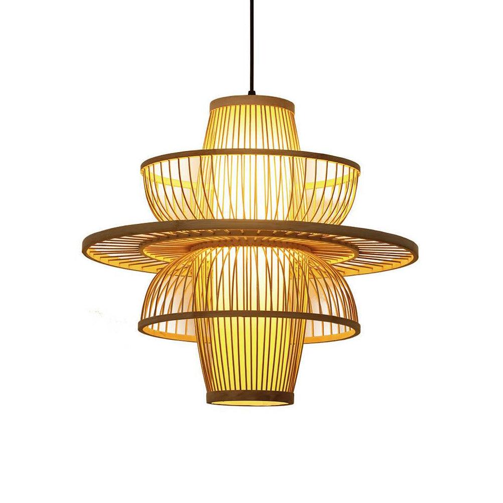 Handmade Sigyn Bamboo Pendant Lamp - Blowlighting
