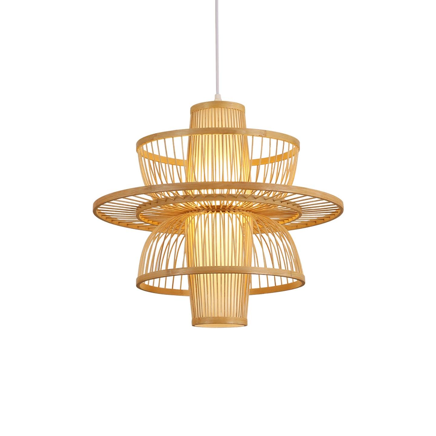 Handmade Sigyn Bamboo Pendant Lamp - Blowlighting
