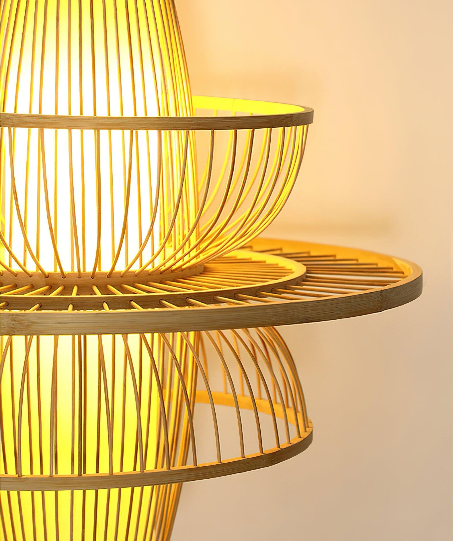 Handmade Sigyn Bamboo Pendant Lamp - Blowlighting