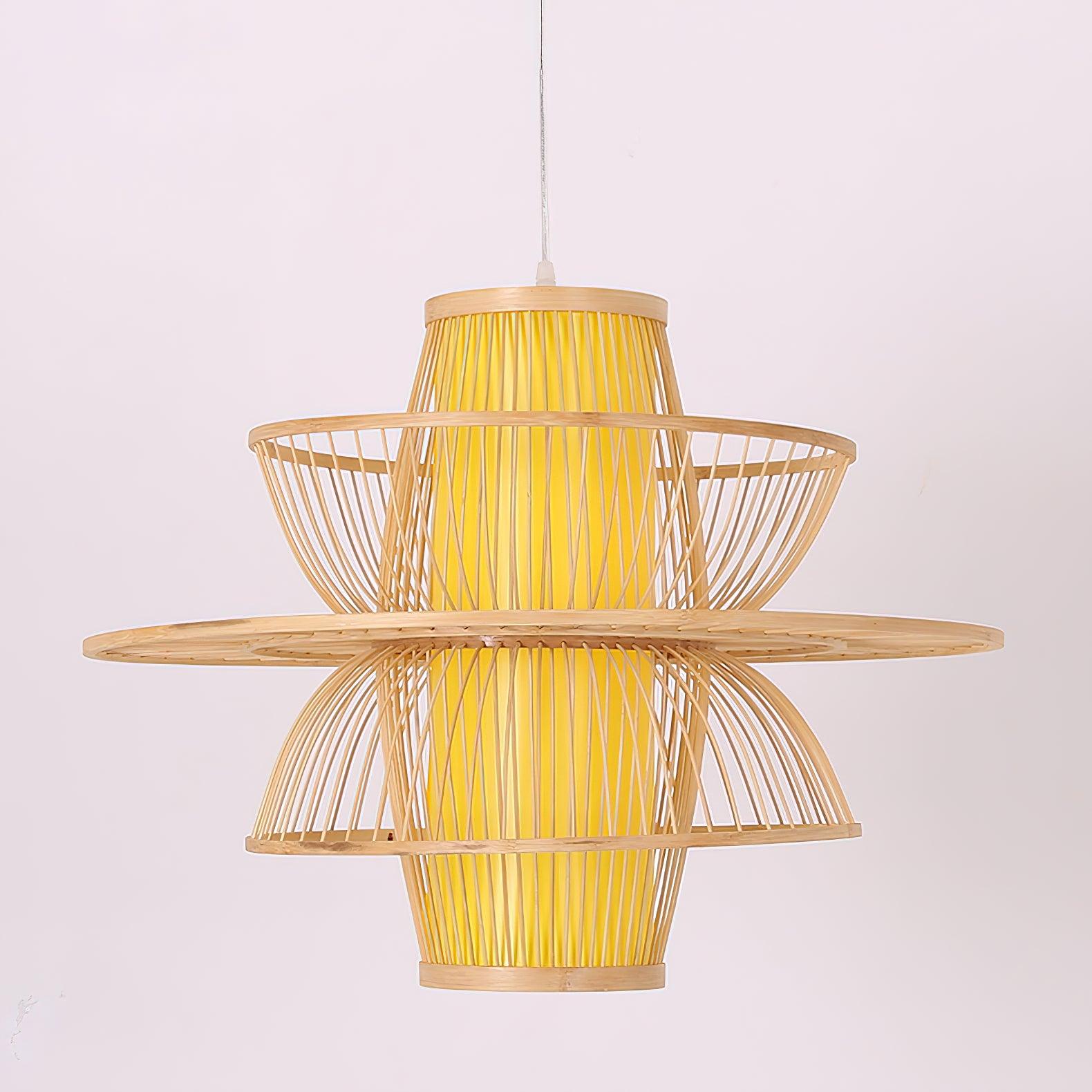 Handmade Sigyn Bamboo Pendant Lamp - Blowlighting