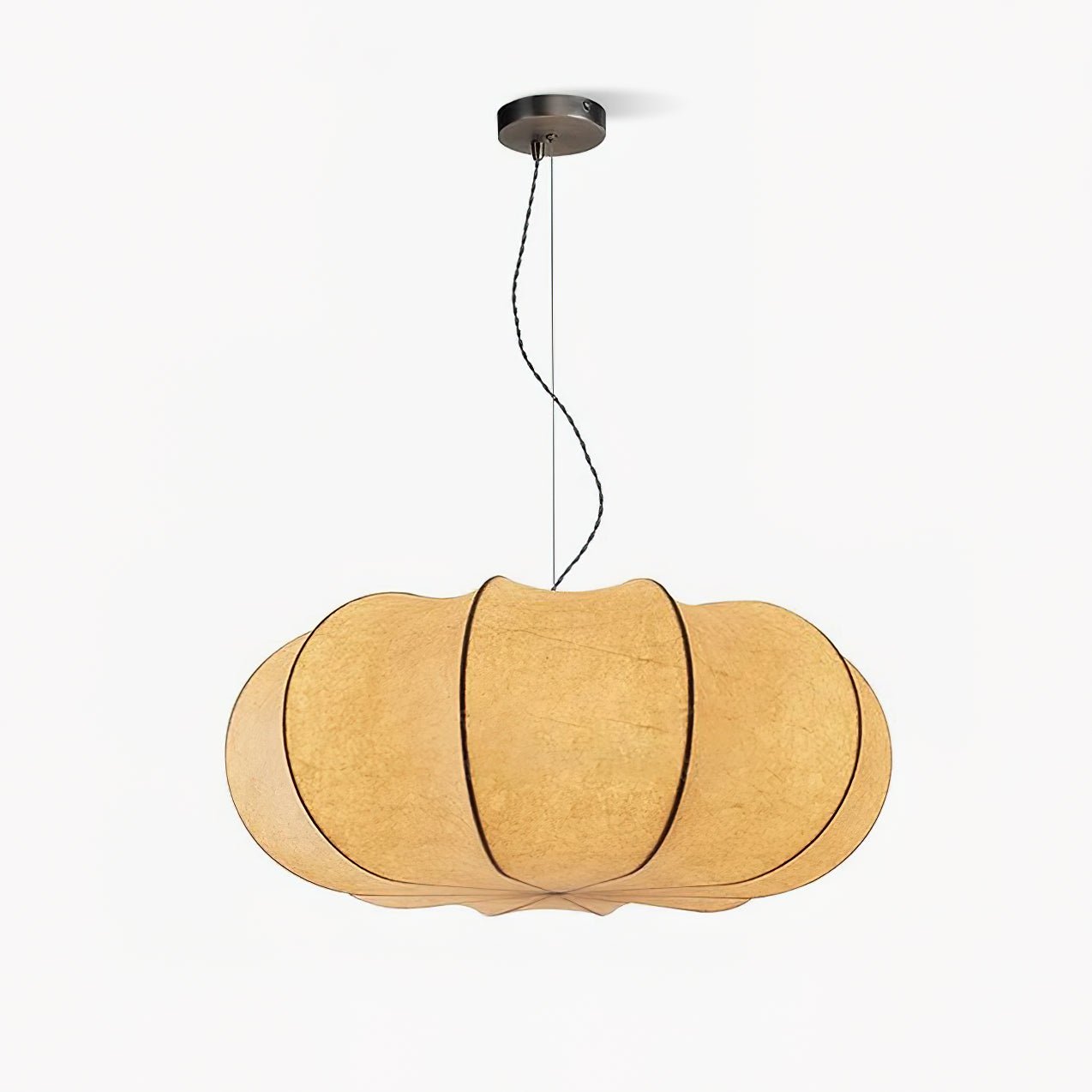 Oblate Silk Pendant Lamp - Blowlighting