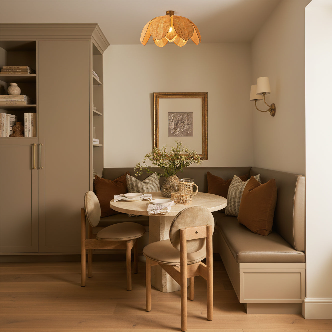 Hanove Wabi-Sabi Raffia Ceiling Light