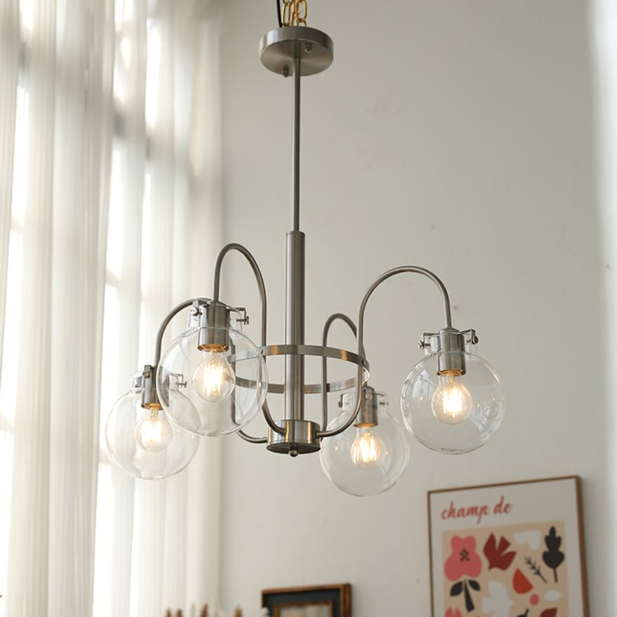 Verinyra Premium Nordic Art Glass Metal Chandelier - Blowlighting