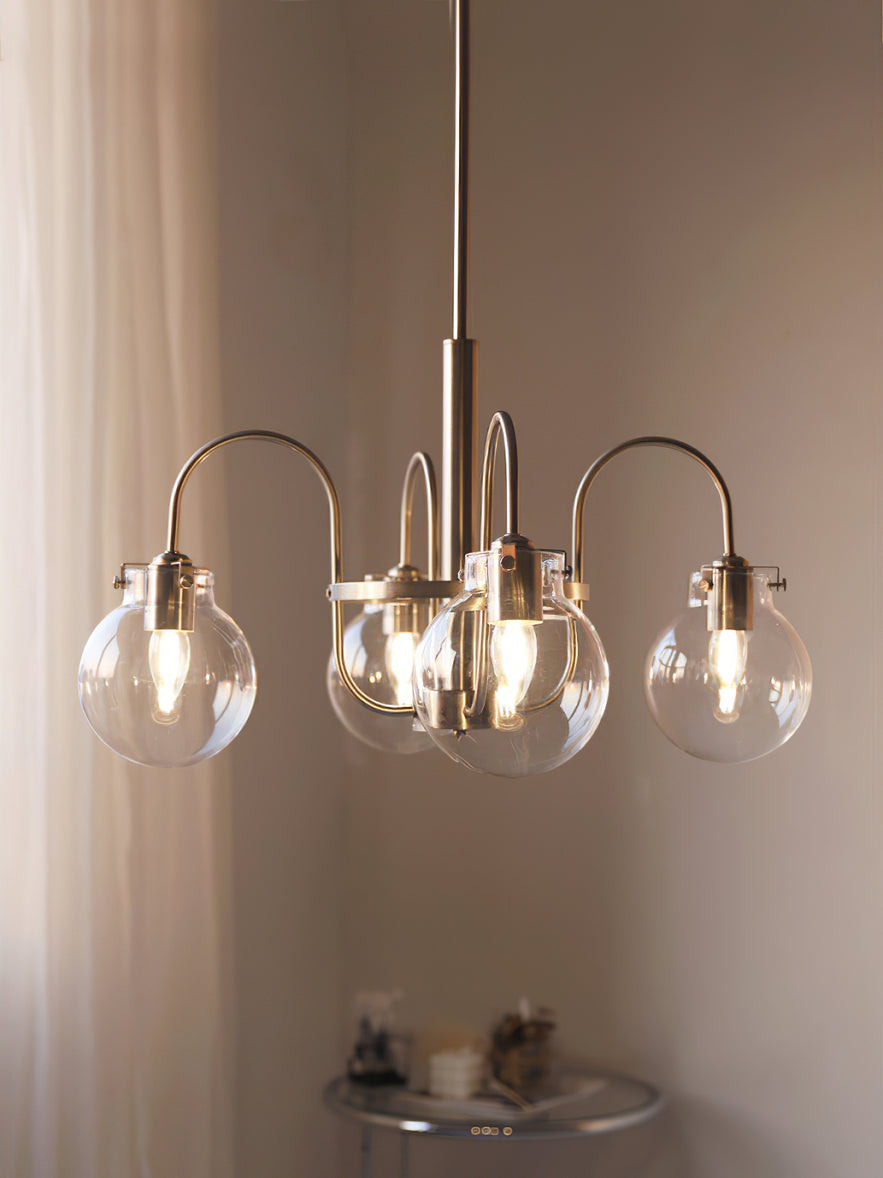 Verinyra Premium Nordic Art Glass Metal Chandelier - Blowlighting