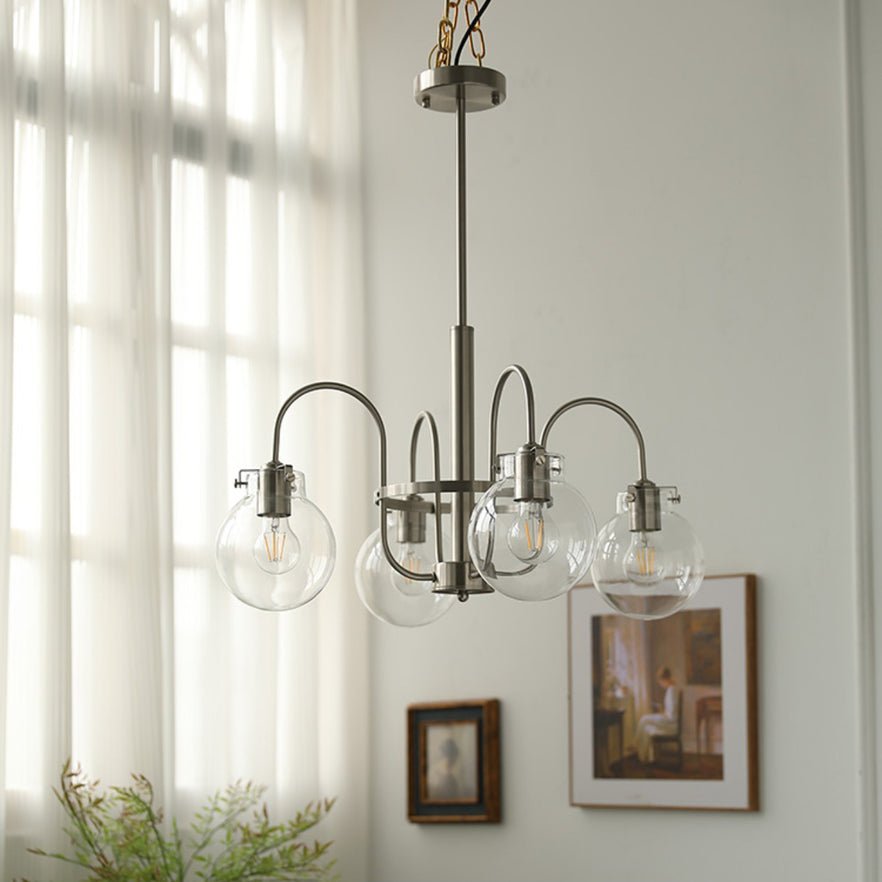 Verinyra Premium Nordic Art Glass Metal Chandelier - Blowlighting