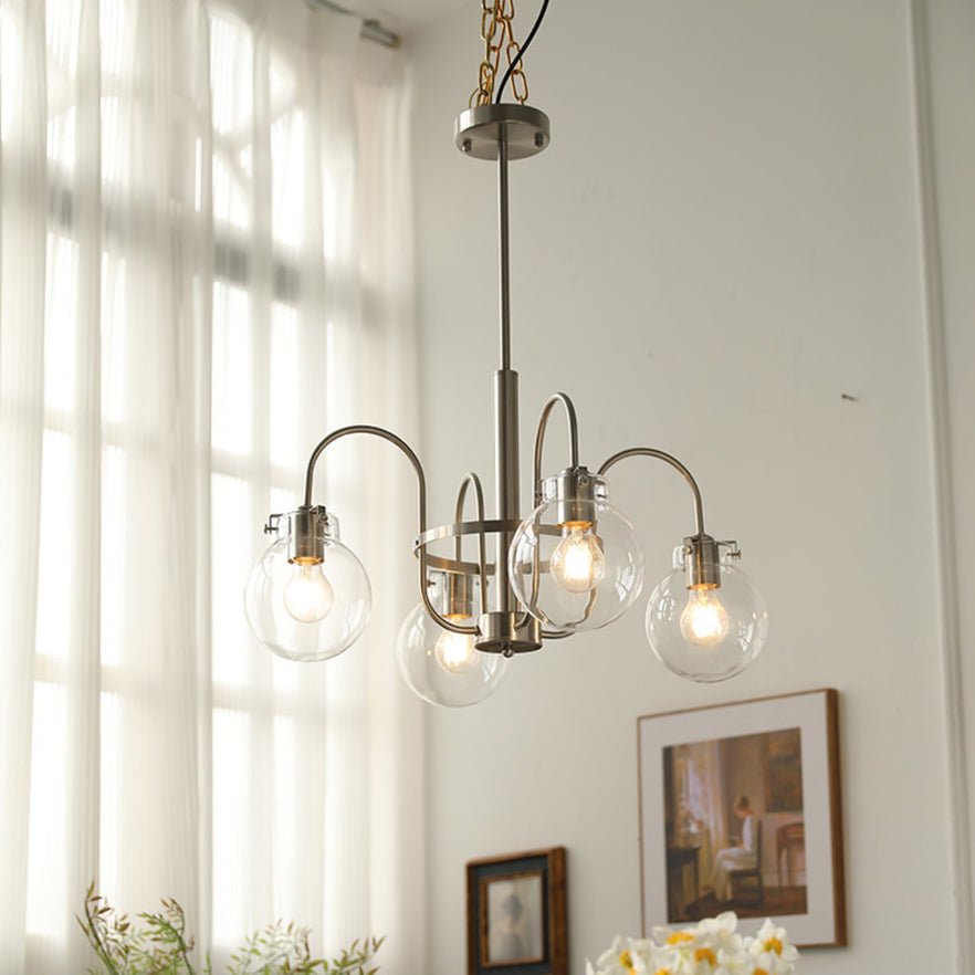 Verinyra Premium Nordic Art Glass Metal Chandelier - Blowlighting