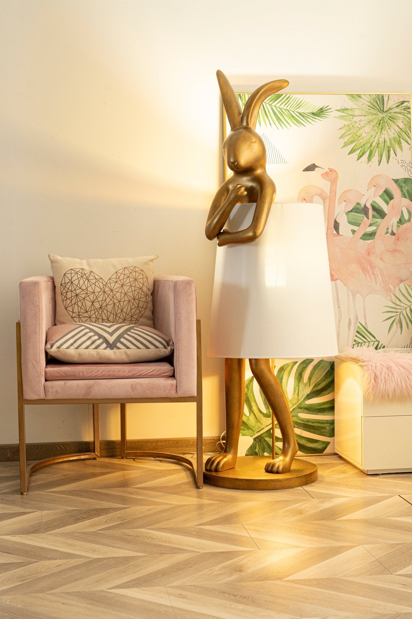 Hare Silhouette Table Lamp - Vakkerlight