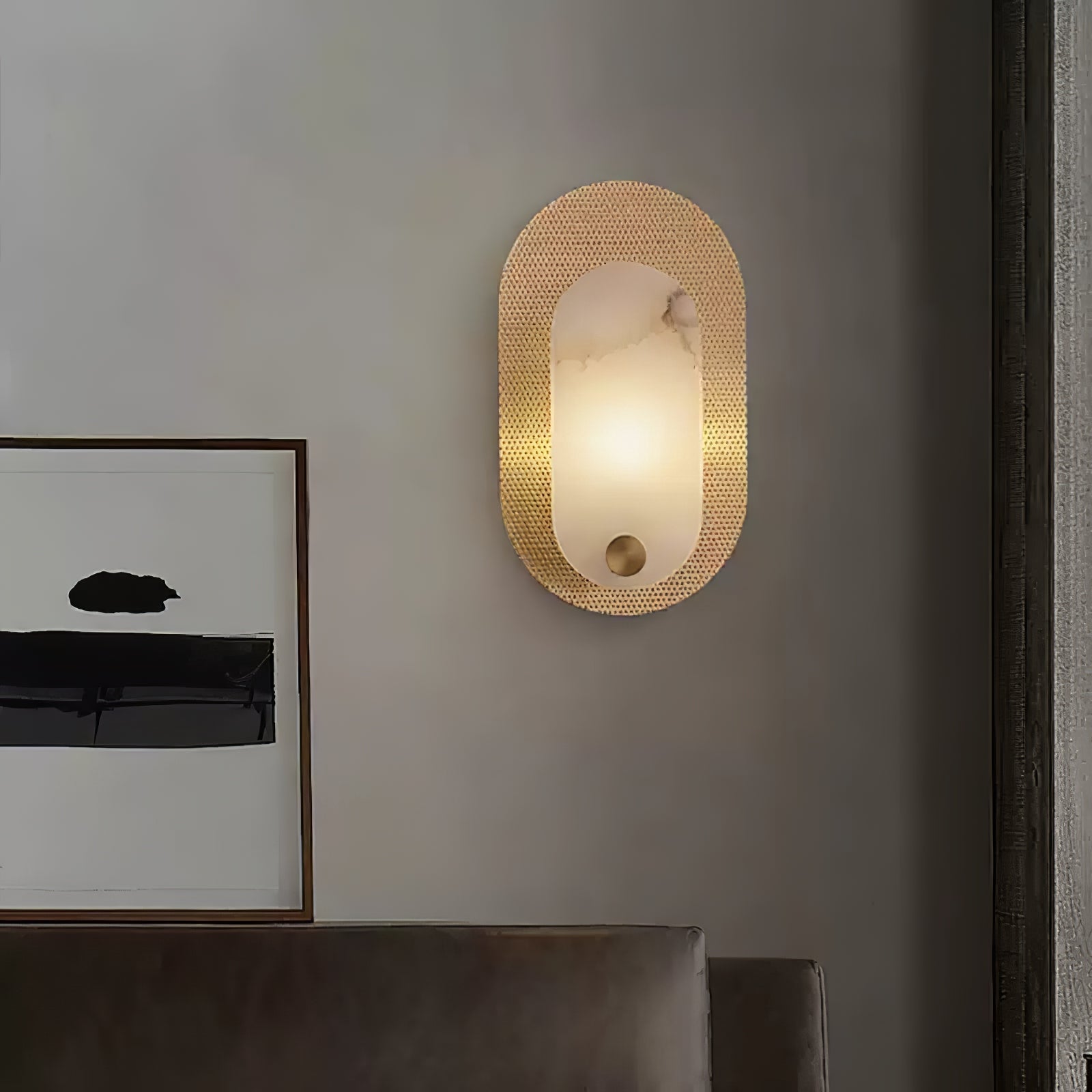Clio Alabaster Wall Lamp - Blowlighting