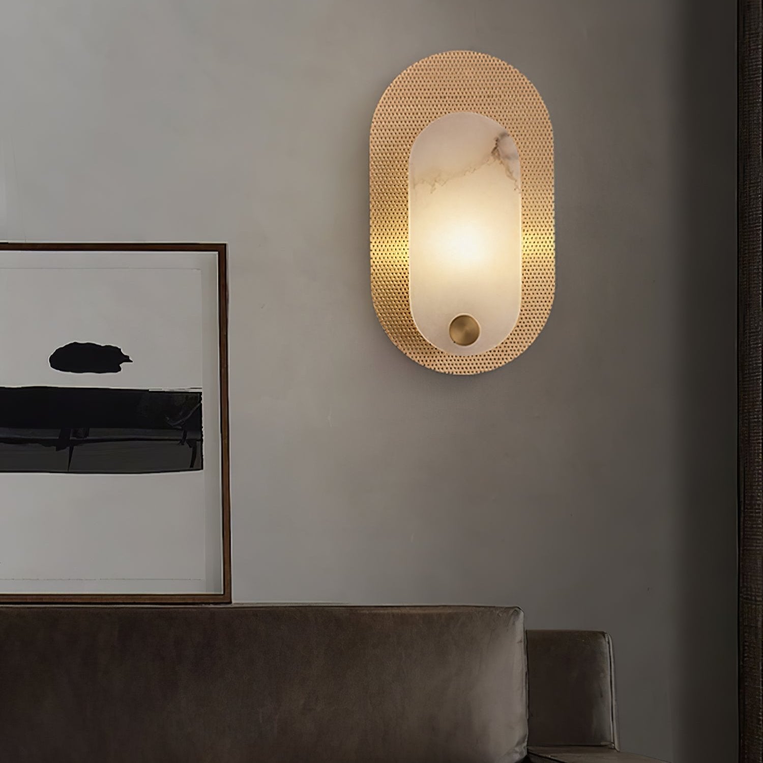 Clio Alabaster Wall Lamp - Blowlighting