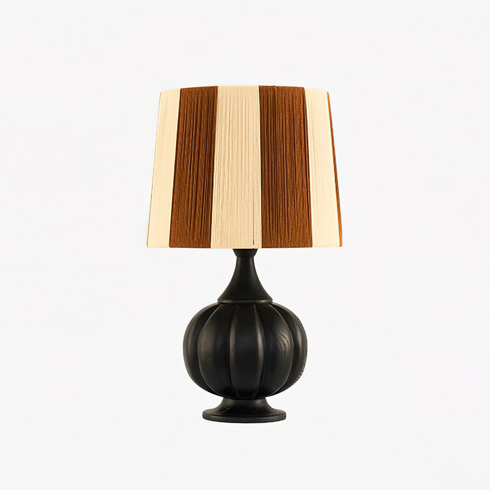 StriVibe Wood Stripe Table Lamp