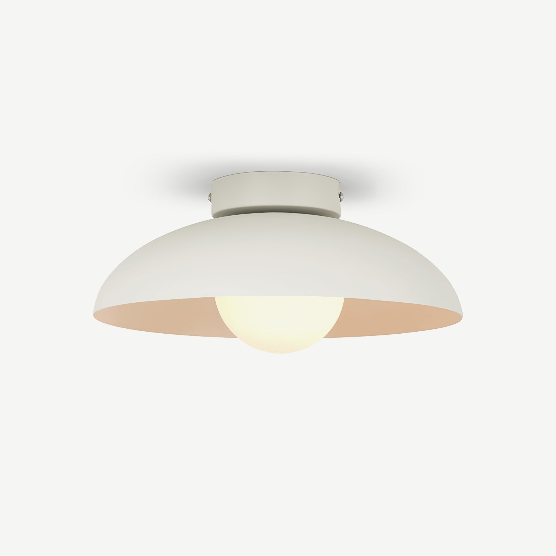 Harper Glass Dome Ceiling Lamp - Blowlighting