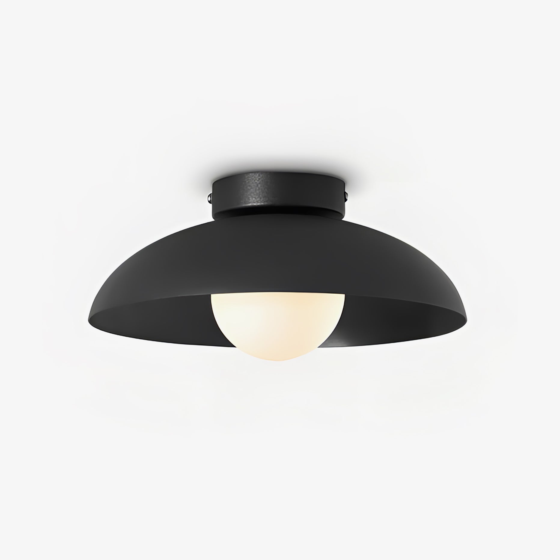 Harper Glass Dome Ceiling Lamp - Blowlighting