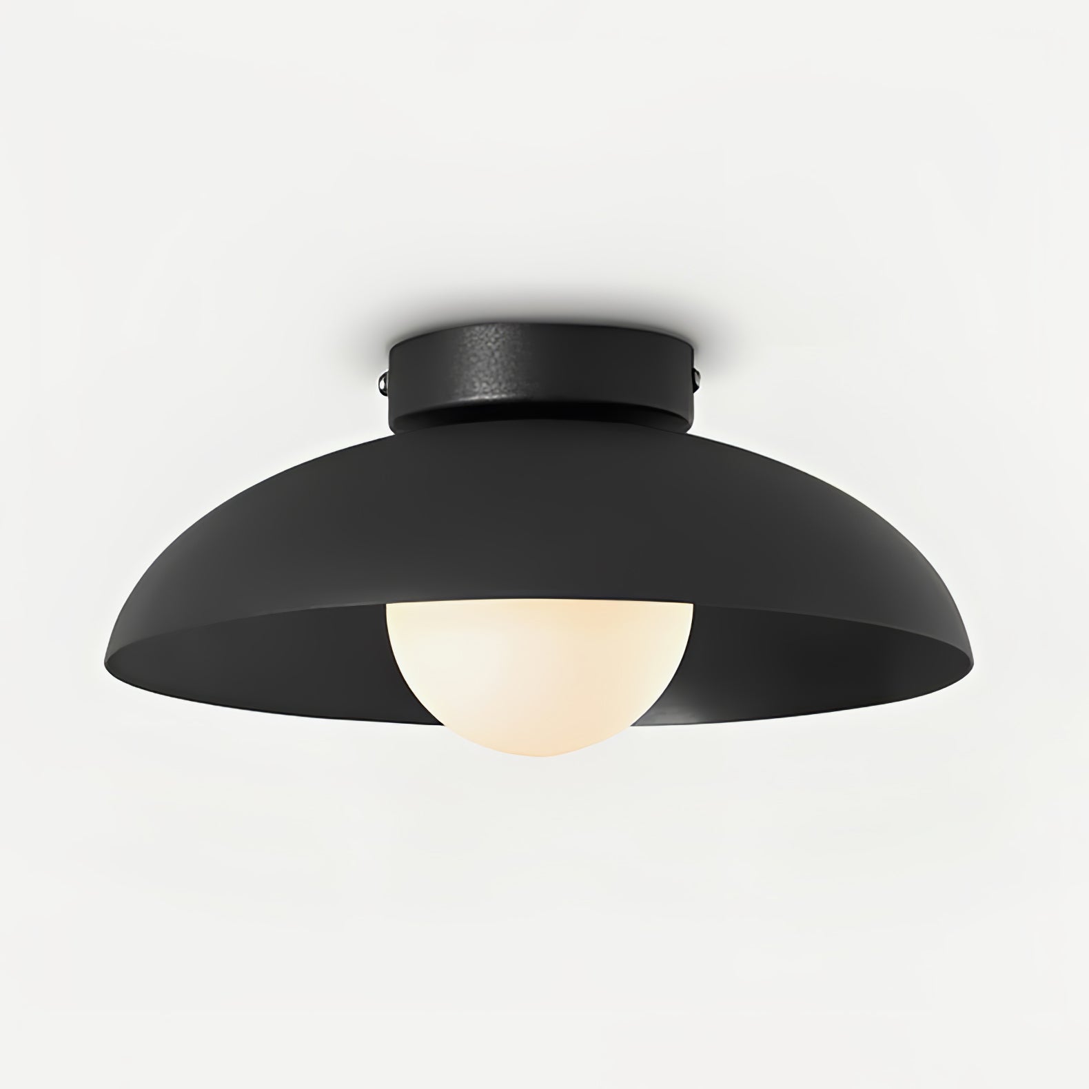 Harper Glass Dome Ceiling Lamp - Blowlighting