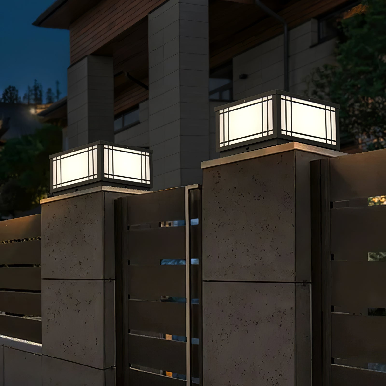 Harrison Solar Cube Outdoor Lamp - Blowlighting