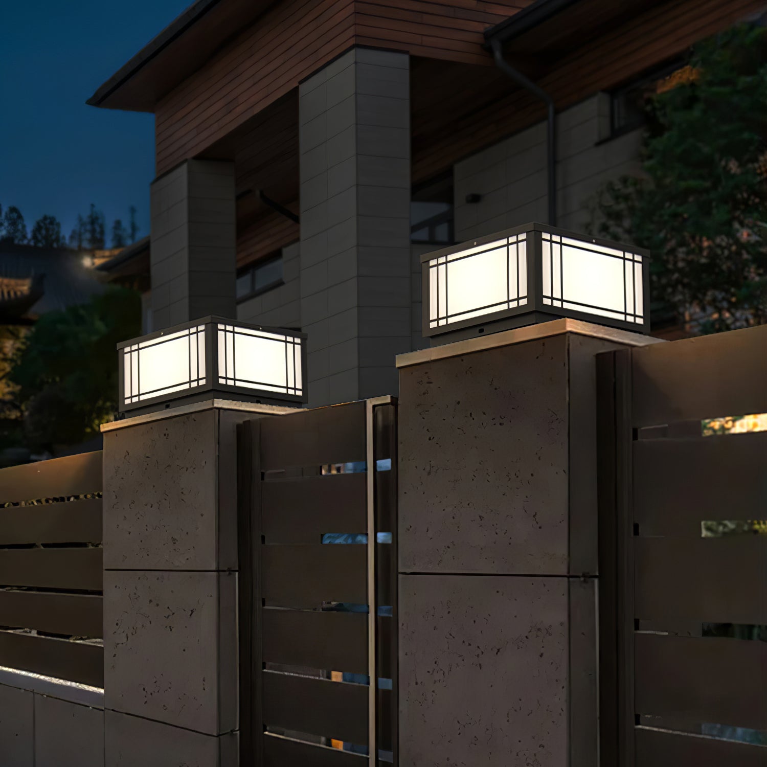Harrison Solar Cube Outdoor Lamp - Blowlighting