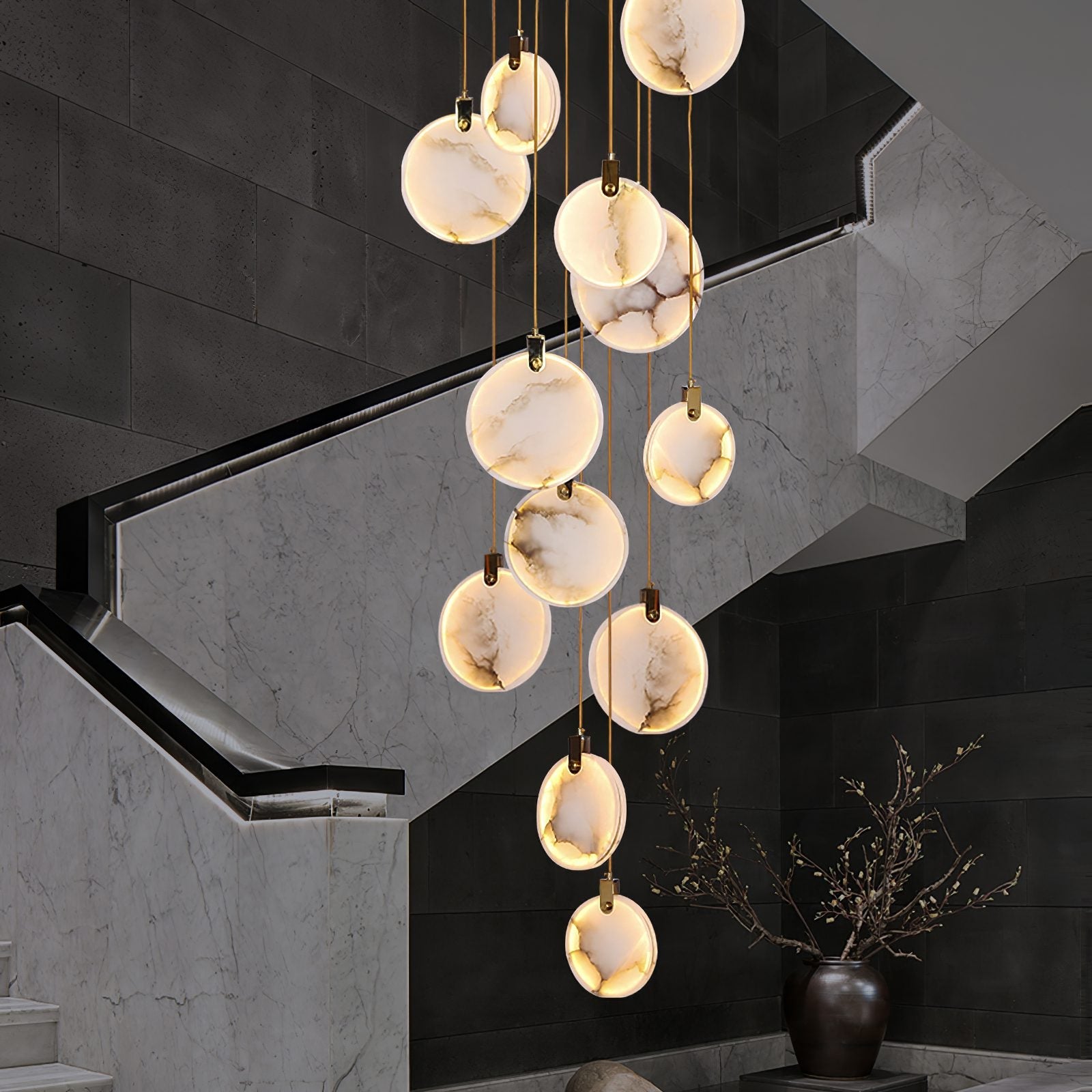 Codoros Alabaster Pendant Light - Blowlighting