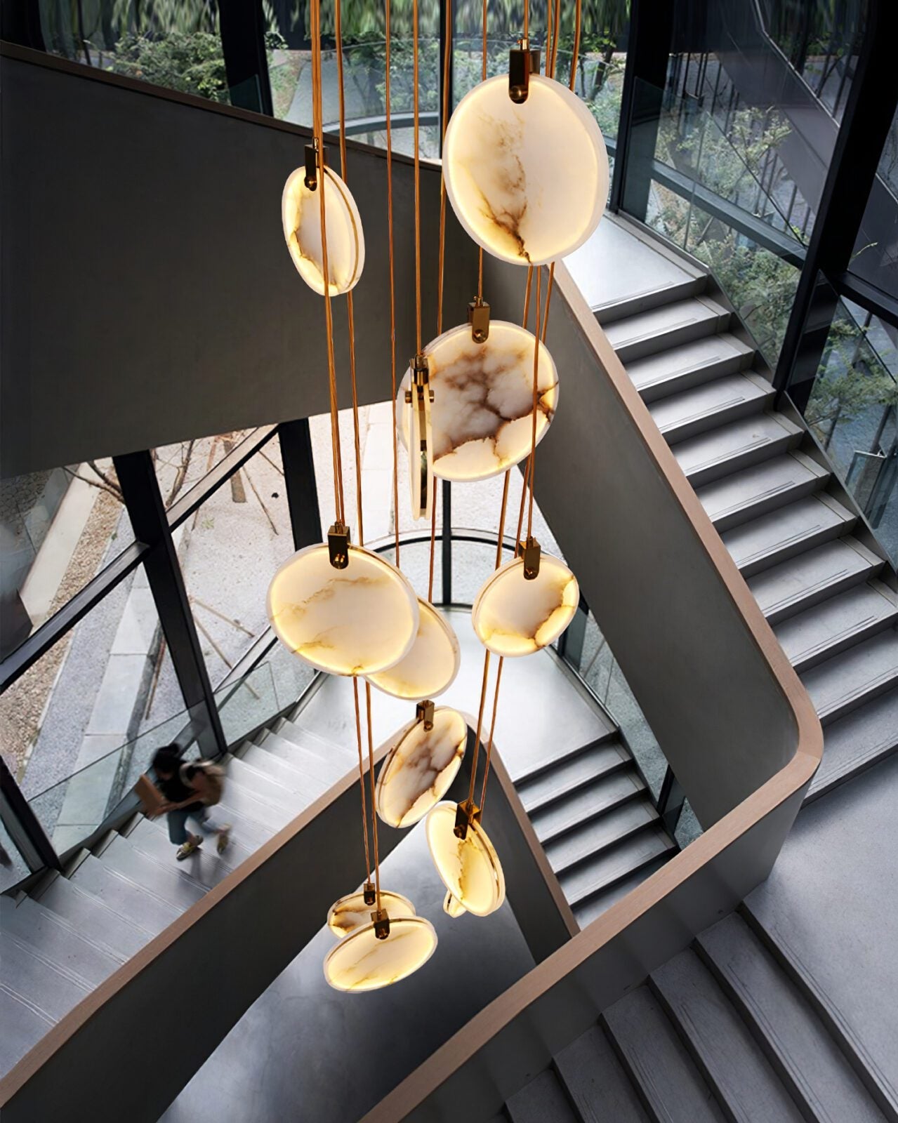 Codoros Alabaster Pendant Light - Blowlighting