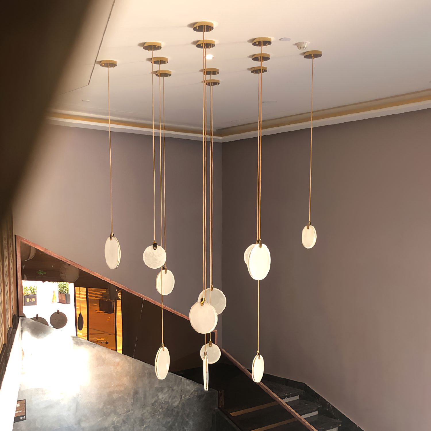 Codoros Alabaster Pendant Light - Blowlighting