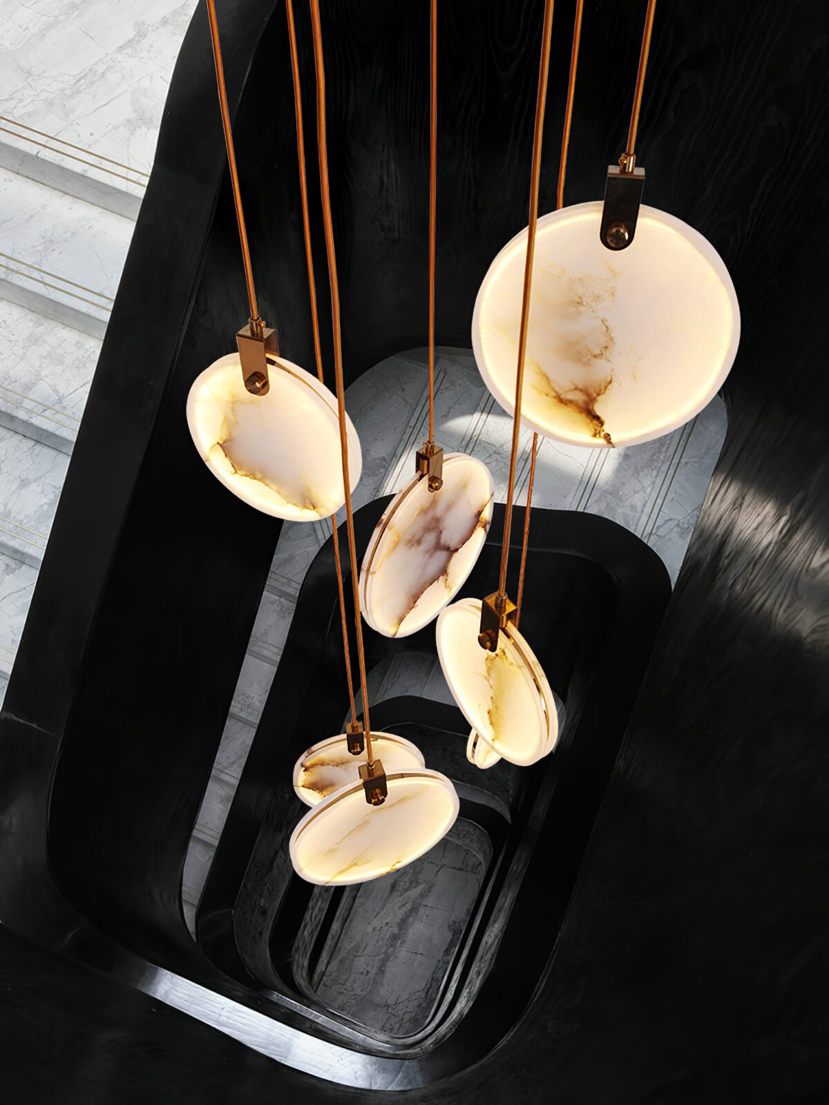 Codoros Alabaster Pendant Light - Blowlighting