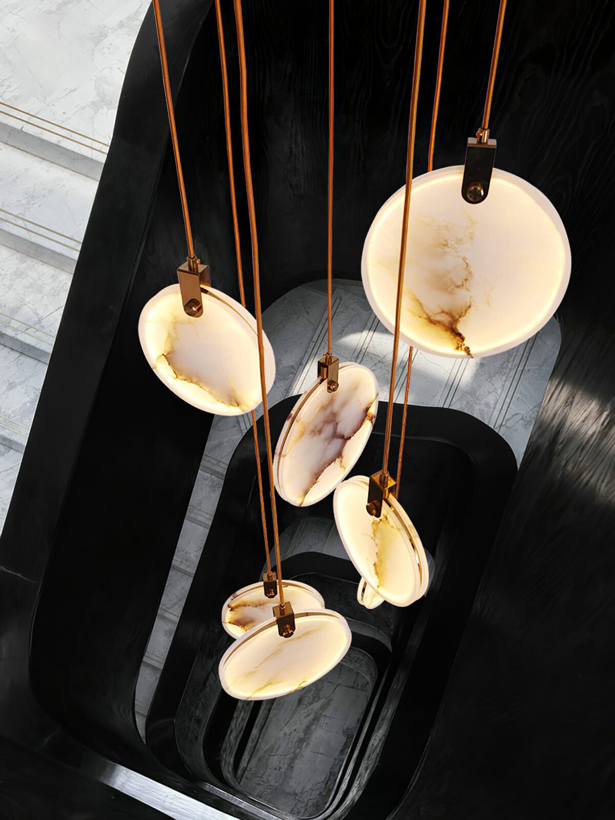 Codoros Alabaster Pendant Light - Blowlighting