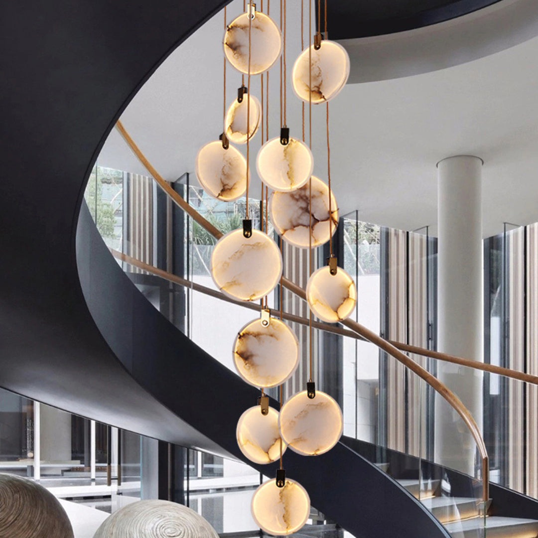 Codoros Alabaster Pendant Light - Blowlighting