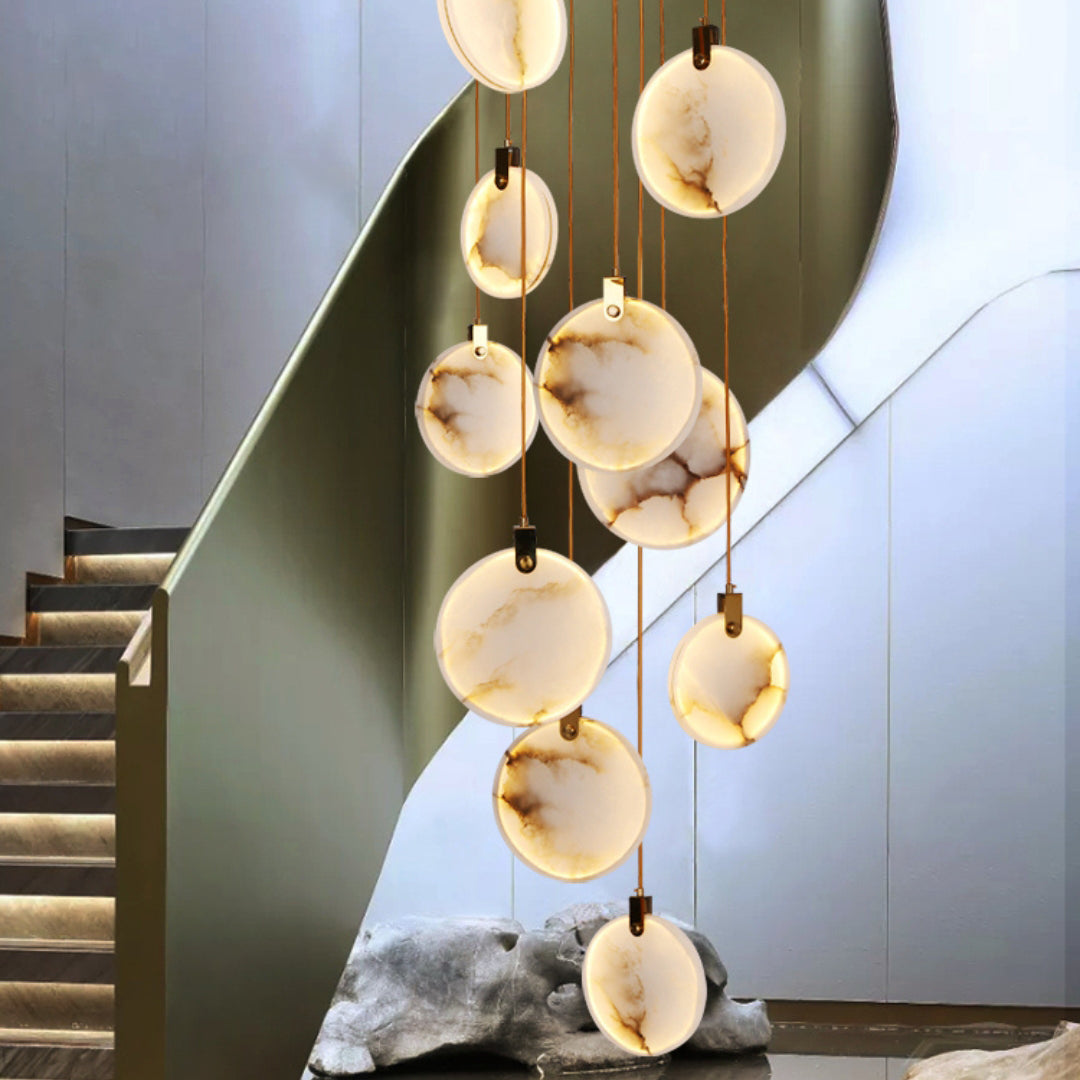 Codoros Alabaster Pendant Light - Blowlighting
