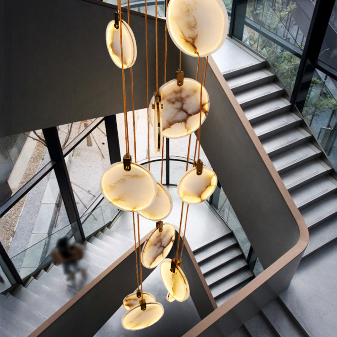 Codoros Alabaster Pendant Light - Blowlighting