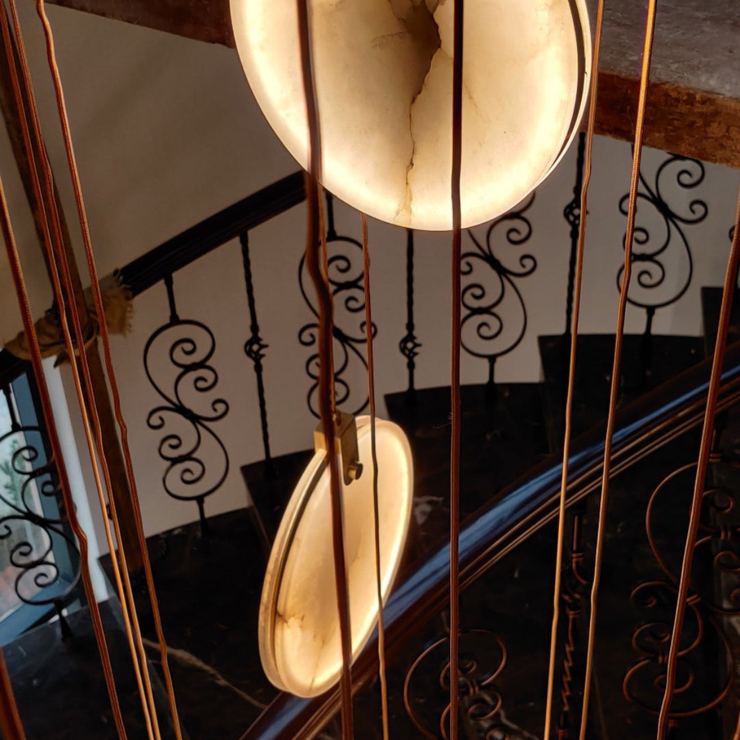 Codoros Alabaster Pendant Light - Blowlighting