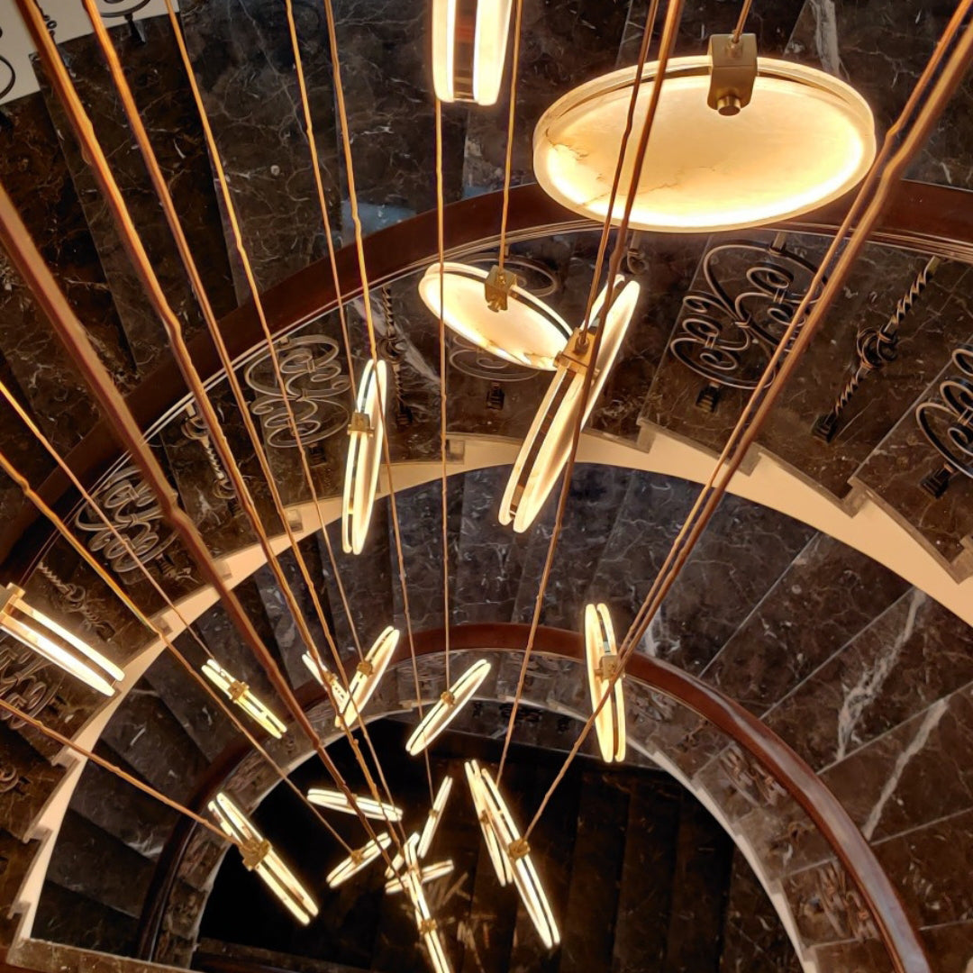 Codoros Alabaster Pendant Light - Blowlighting