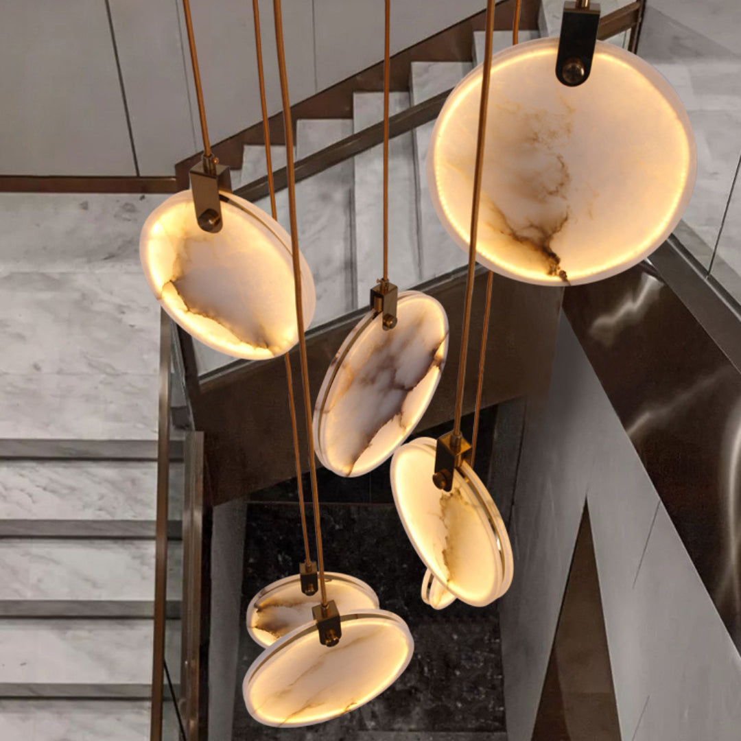 Codoros Alabaster Pendant Light - Blowlighting