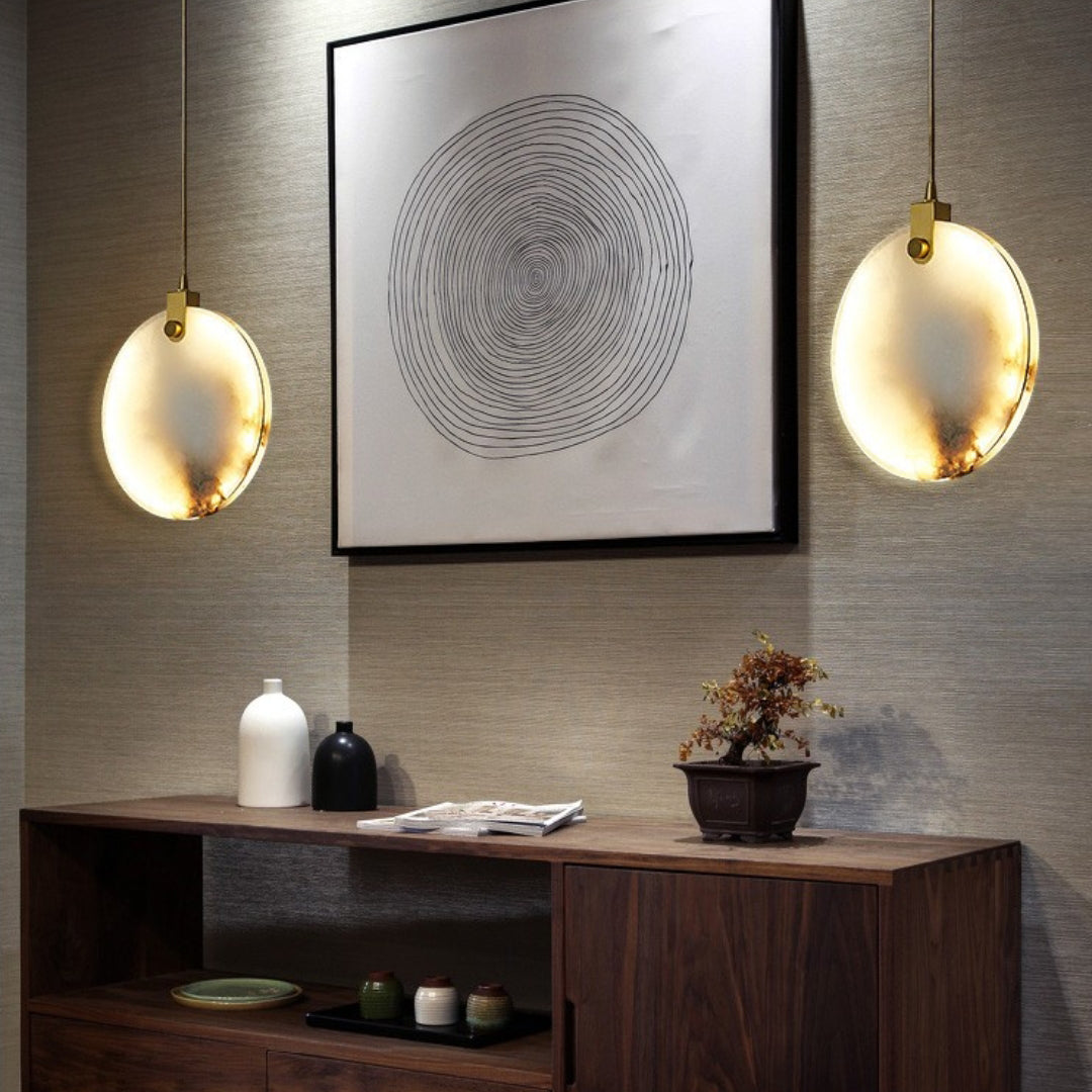 Codoros Alabaster Pendant Light - Blowlighting