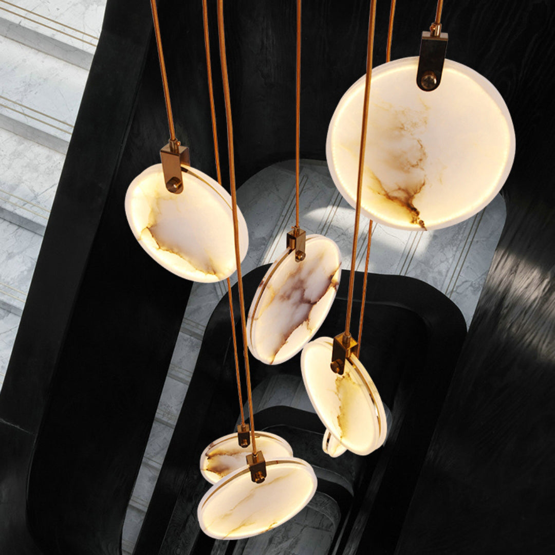Codoros Alabaster Pendant Light - Blowlighting