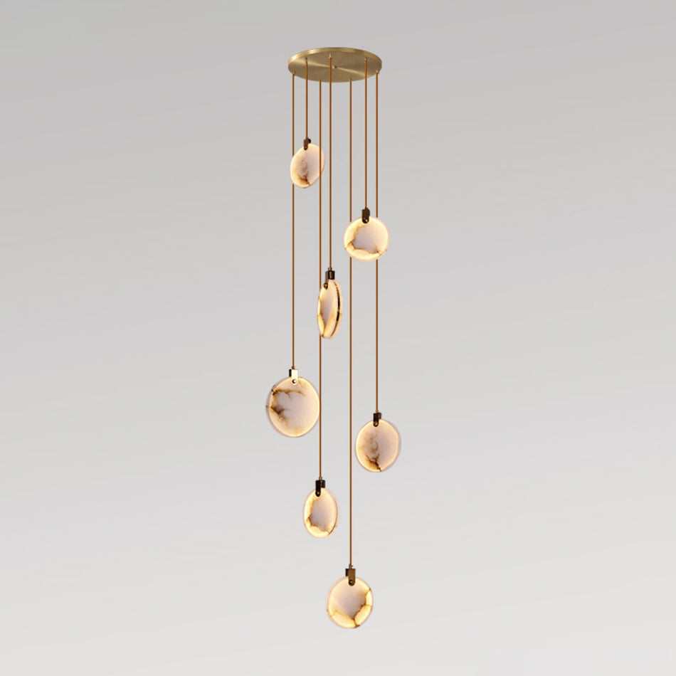 Codoros Alabaster Pendant Light - Blowlighting