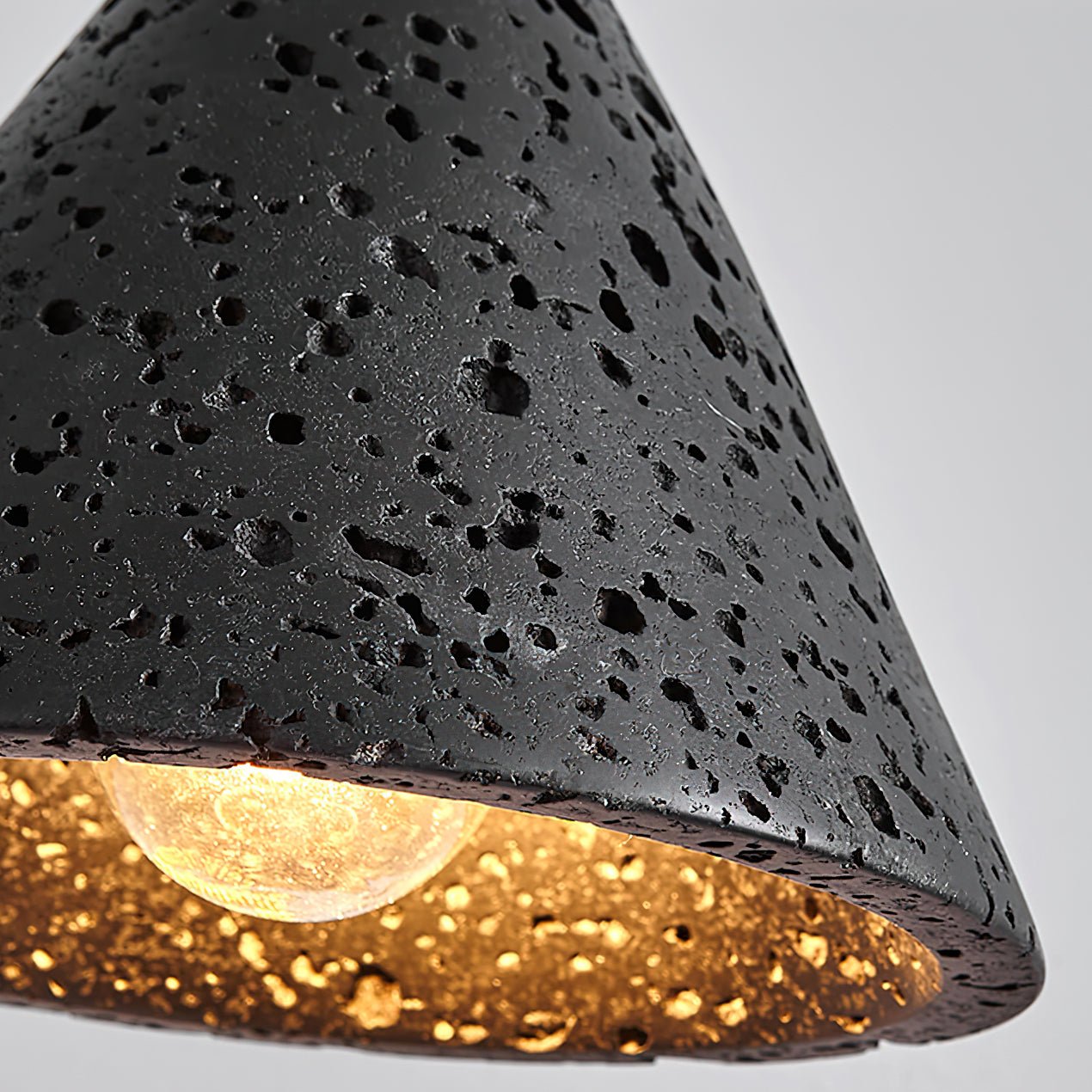 Vaelior Dome Shade Travertine Pendant Light - Blowlighting