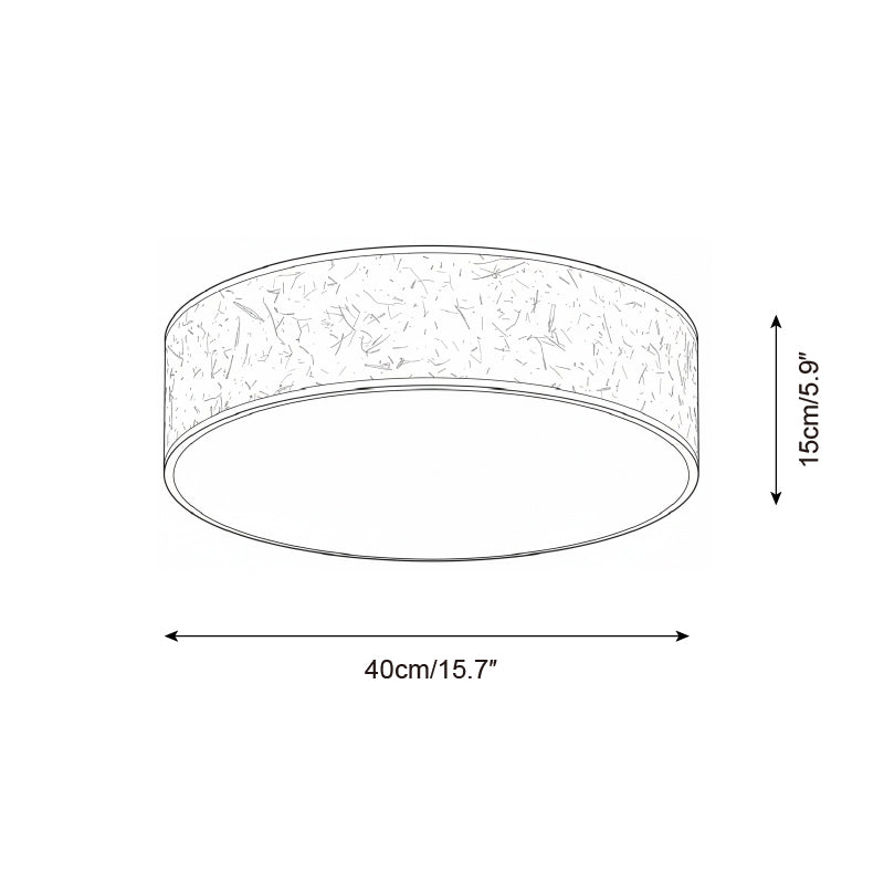 Nest Minimalist Rice paper Ceiling Lamp