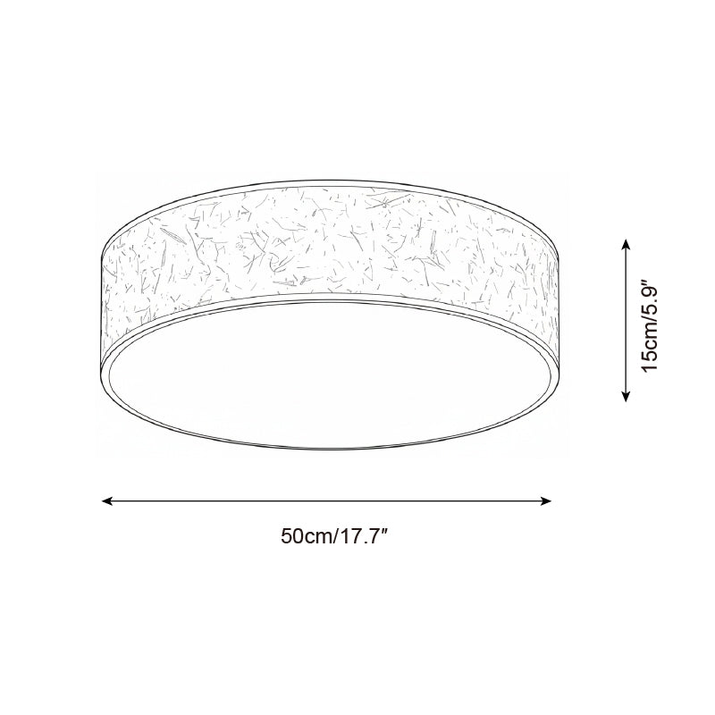 Nest Minimalist Rice paper Ceiling Lamp