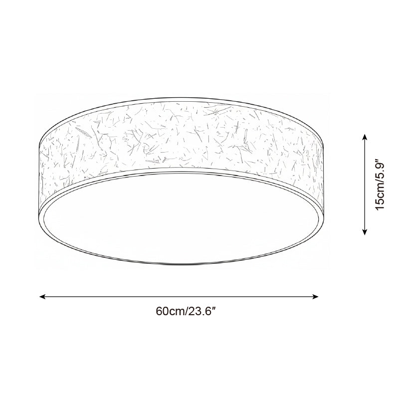 Nest Minimalist Rice paper Ceiling Lamp