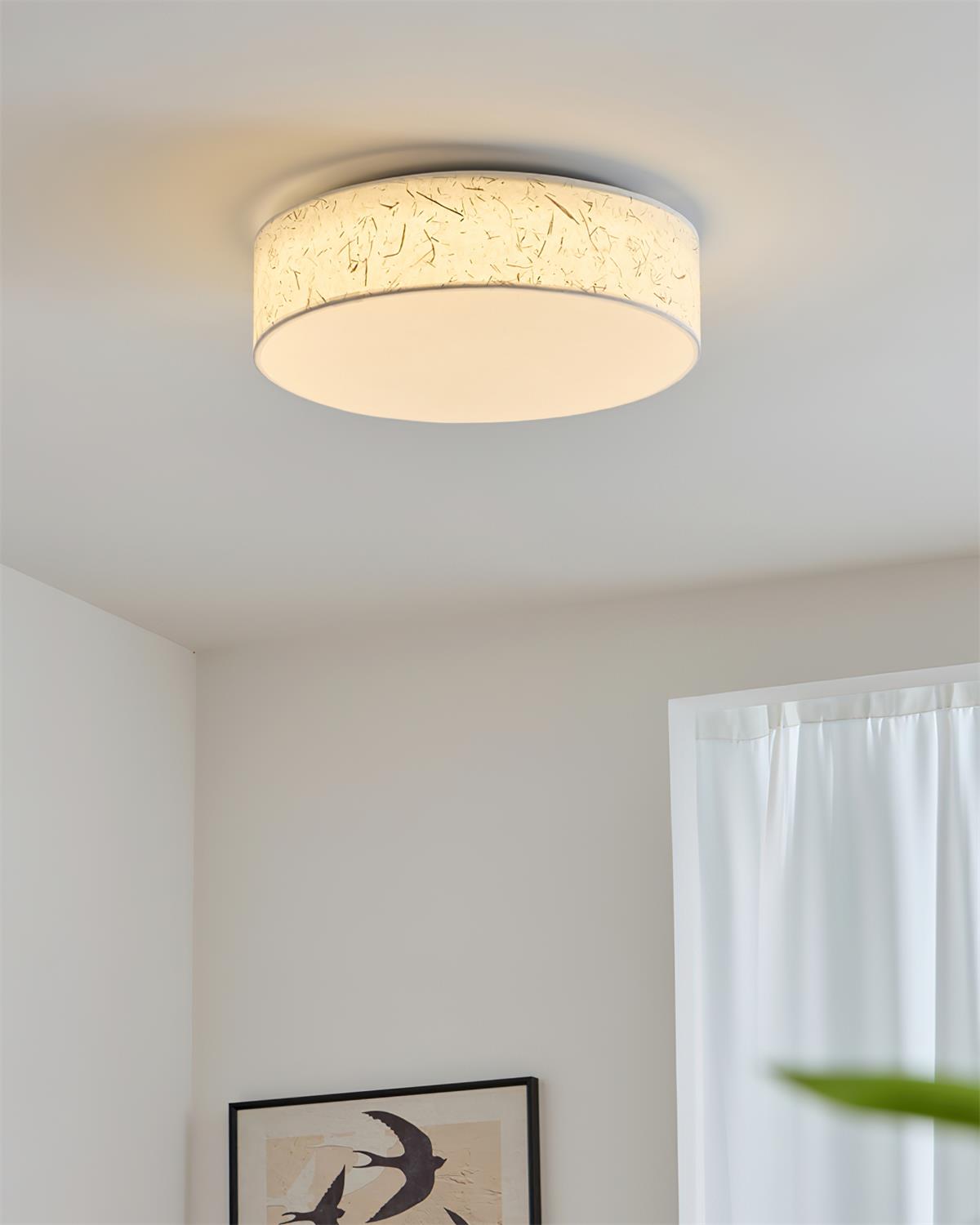 Nest Minimalist Rice paper Ceiling Lamp