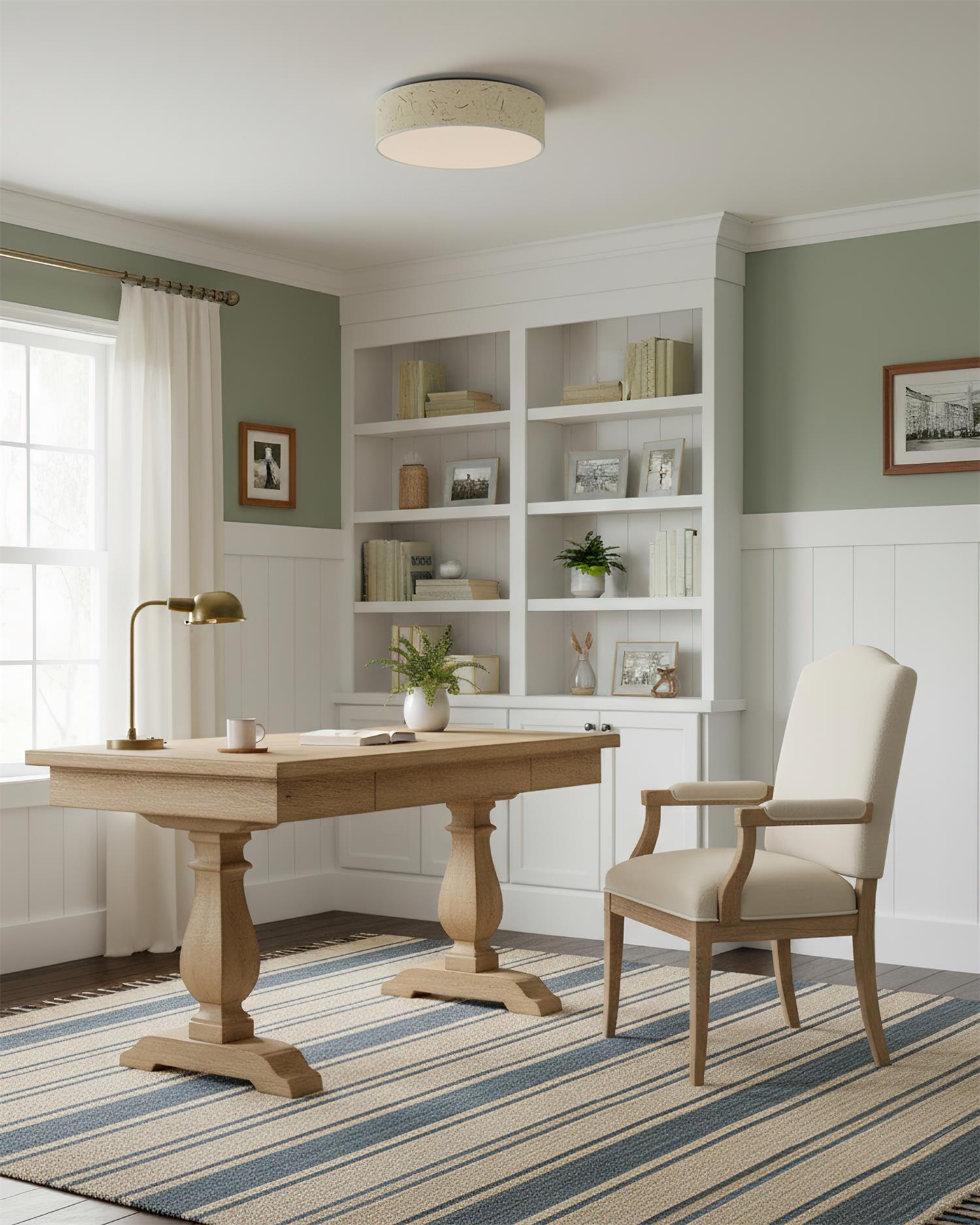 Nest Minimalist Rice paper Ceiling Lamp