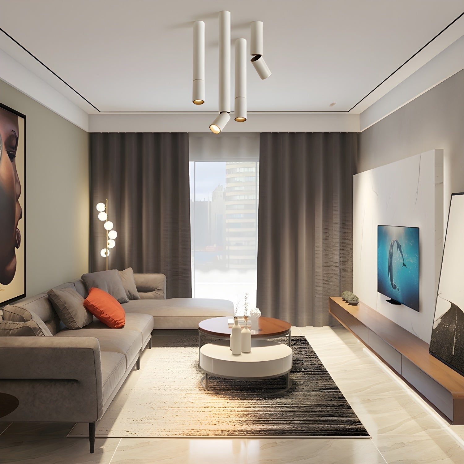 Julian Adjustable Surface Downlight - Blowlighting