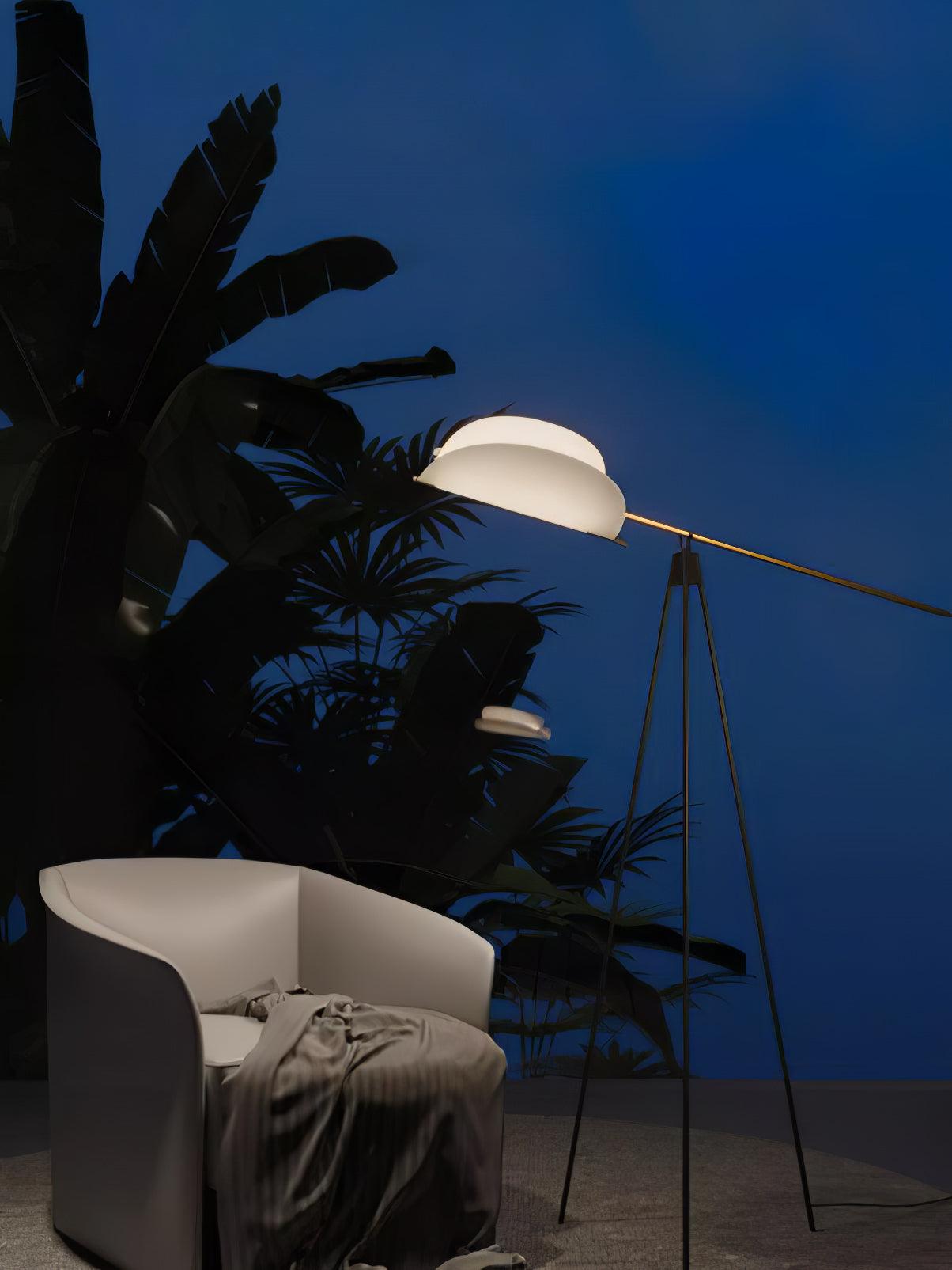 Camila Modern Metal Floor Lamp - Blowlighting