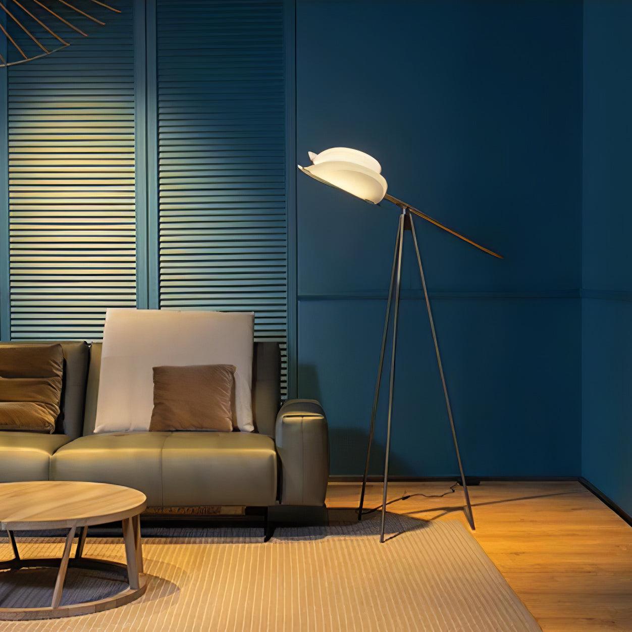 Camila Modern Metal Floor Lamp - Blowlighting