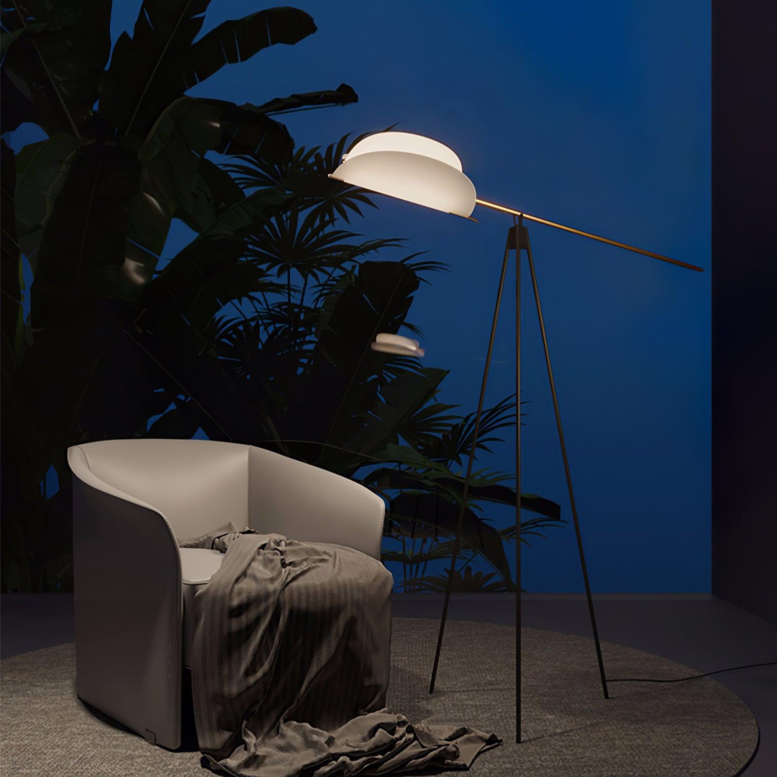 Camila Modern Metal Floor Lamp - Blowlighting