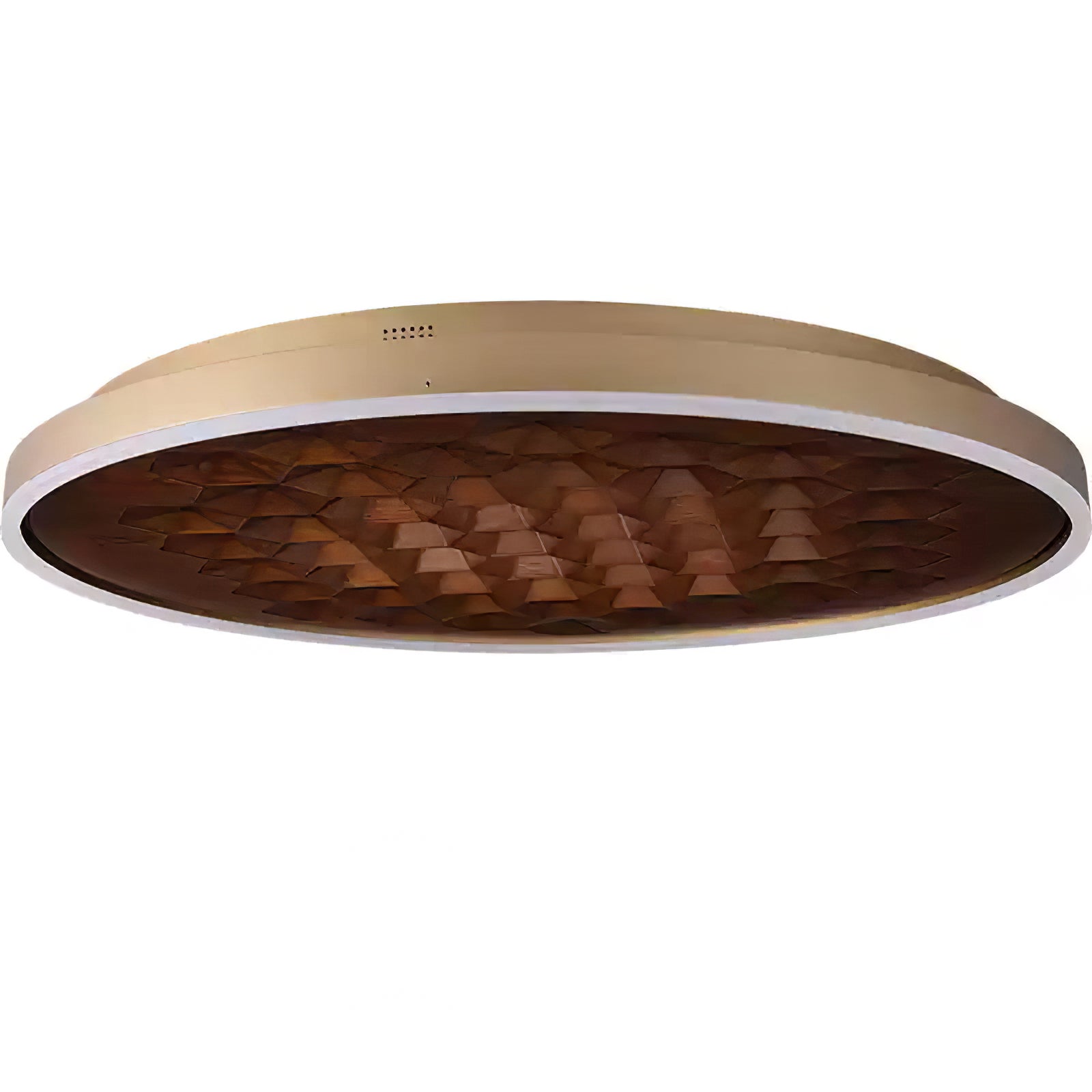 Cevynira Textured Bronze Flush Mount - Blowlighting