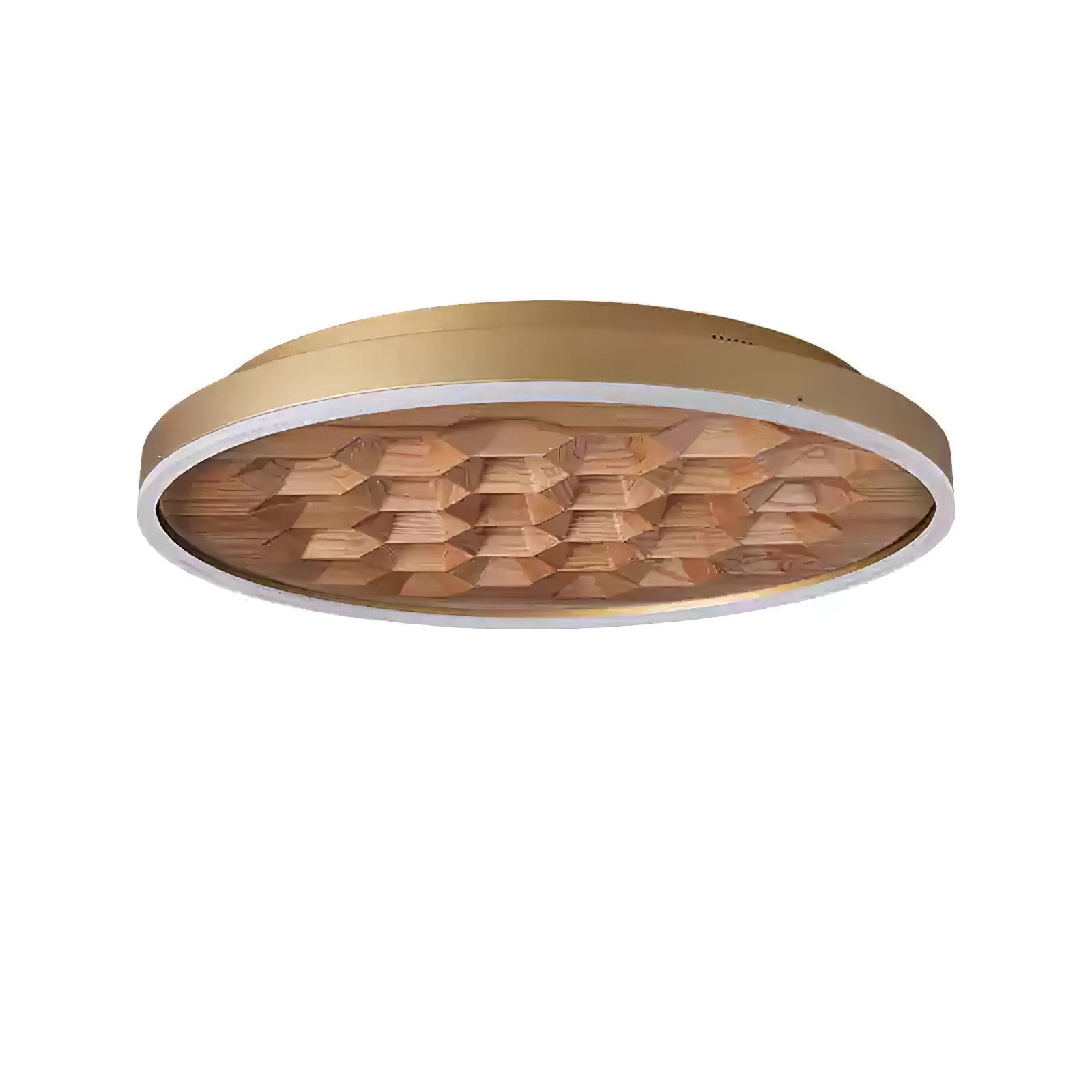 Cevynira Textured Bronze Flush Mount - Blowlighting
