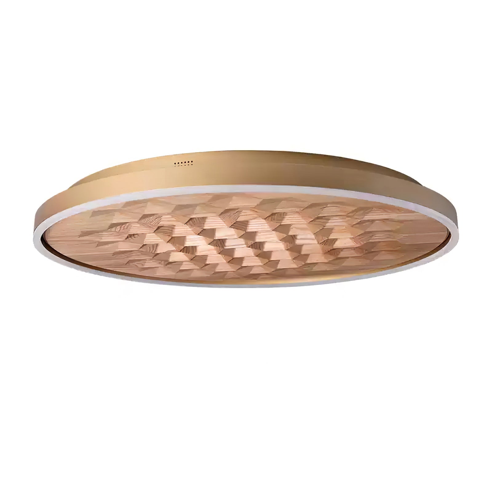 Cevynira Textured Bronze Flush Mount - Blowlighting